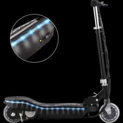 Discount vidaXL Elektrisk sparkcykel med LED 120 W Svart