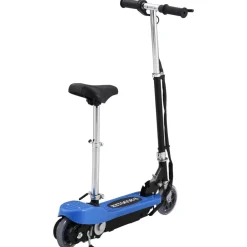 Outlet vidaXL Elektrisk sparkcykel med sadel 120 W Blå