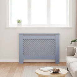 vidaXL Elementskydd antracit 112x19x81,5 cm MDF