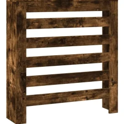 Clearance vidaXL Elementskydd 78x20x82 cm konstruerat trä Rökfärgad ek