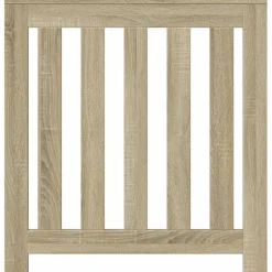 Clearance vidaXL Elementskydd sonoma-ek 78x20x82 cm konstruerat trä Sonoma ek