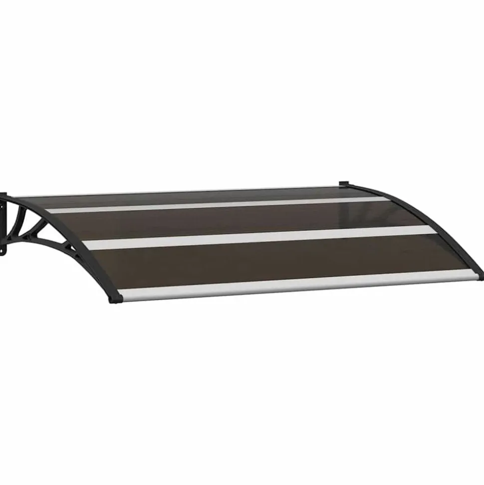 vidaXL Entrétak svart 120x75 cm PC