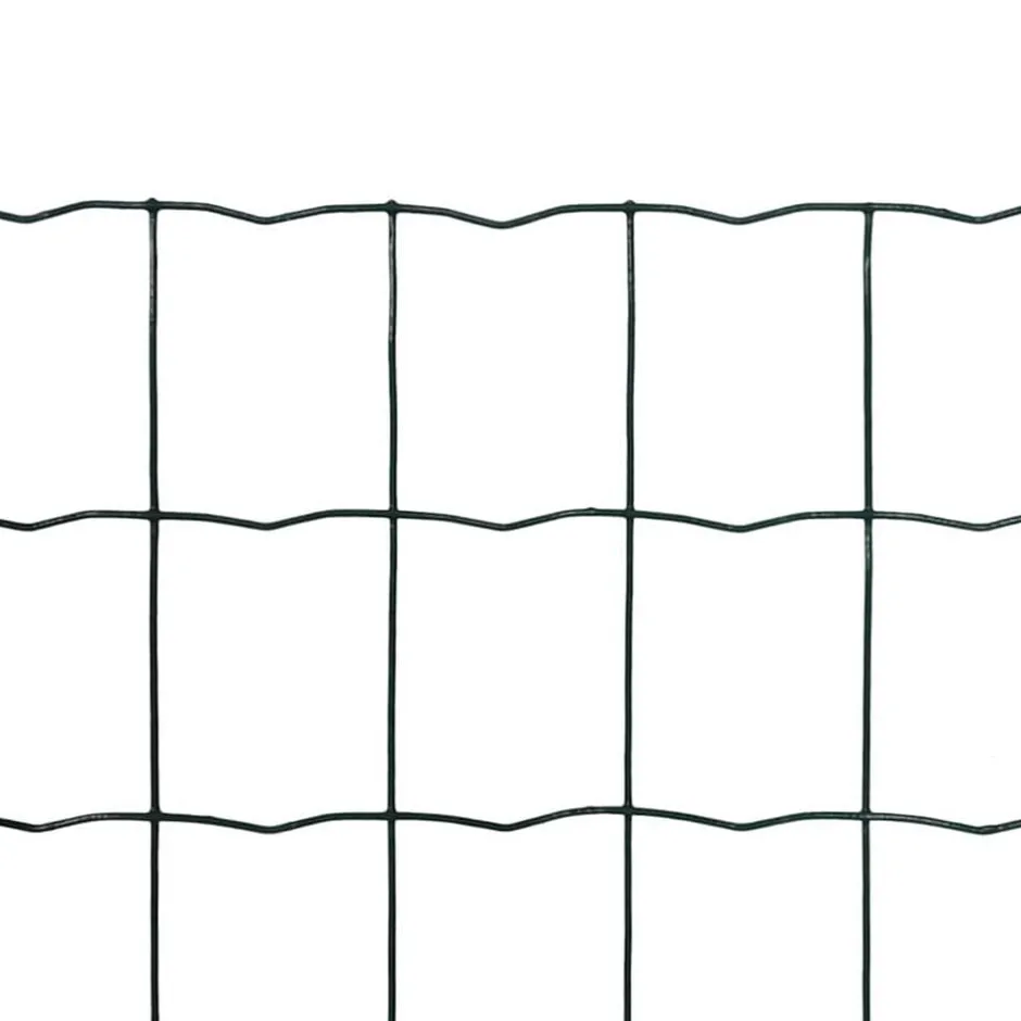 Clearance vidaXL Eurofence stål 10 x 0,8 m Grön