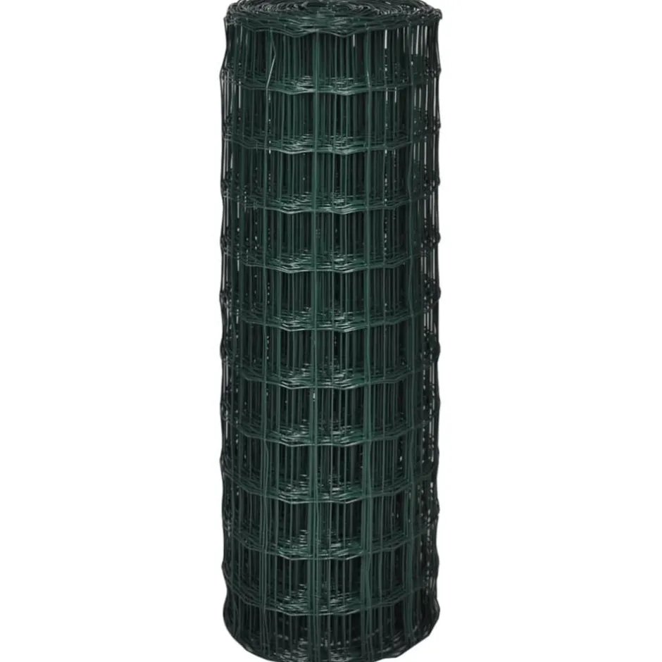Clearance vidaXL Eurofence stål 10 x 0,8 m Grön