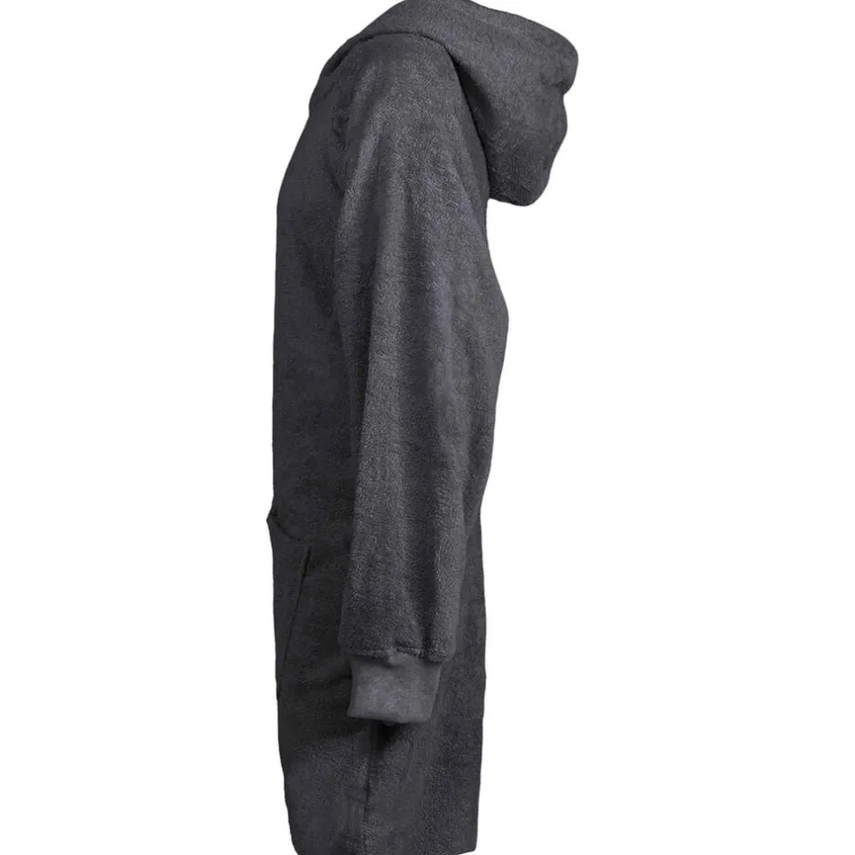 Online vidaXL Filt-hoodie KINN L Bomull Antracit