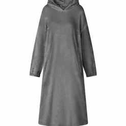 Clearance vidaXL Filt-hoodie s Flanell Mörkgrå