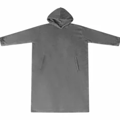 Clearance vidaXL Filt-hoodie s Flanell Mörkgrå