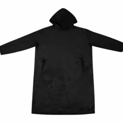vidaXL Filt-hoodie s Flanell Svart