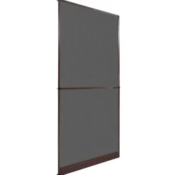 vidaXL Fällbart insektsfilter Brun och svart 100 x 215 cm