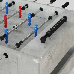 vidaXL Foosballbord BetongGrå 125 x 60,5 x 80 cm Konstruerat trä