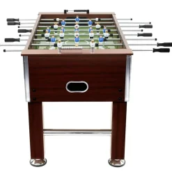 Hot vidaXL Fotbollsbord stål 60 kg 140x74,5x87,5 cm Brun