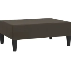 vidaXL Fotpall mörkgrå 78x56x32 cm sammet