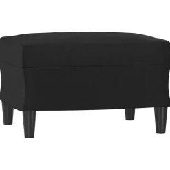 Outlet vidaXL Fotpall 60x50x41 cm konstläder Svart
