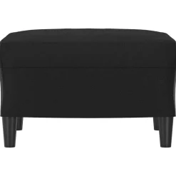 Outlet vidaXL Fotpall 60x50x41 cm konstläder Svart