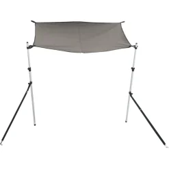 vidaXL Förlängningsdel för båtkapell antracitgrå 170x170x(115-183) cm