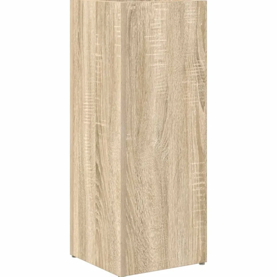 vidaXL Förvaringskrok & Ställ med lagring Sonoma-ek 25 x 24,5 x 64 cm