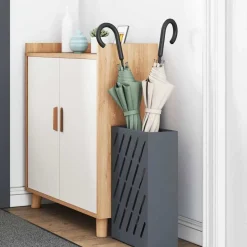 vidaXL Förvaringskrok & Ställ Antracit 28 x 12 x 41 cm Stål