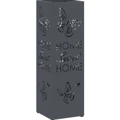 New vidaXL Förvaringskrok & Ställ 15,5 x 15,5 x 49 cm Metall Antracit