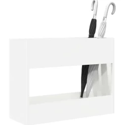 vidaXL Förvaringskrok & Ställ Vit 65 x 24 x 50 cm Konstruerat trä