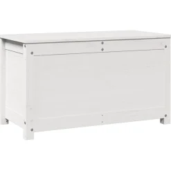 New vidaXL Förvaringslåda 80x40x45,5 cm massiv furu Vit