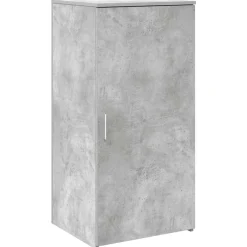 Best vidaXL Förvaringsskåp 50x45x103,5 cm konstruerat trä Betonggrå