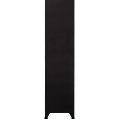 Sale vidaXL Förvaringsskåp 90x45x180 cm stål Svart
