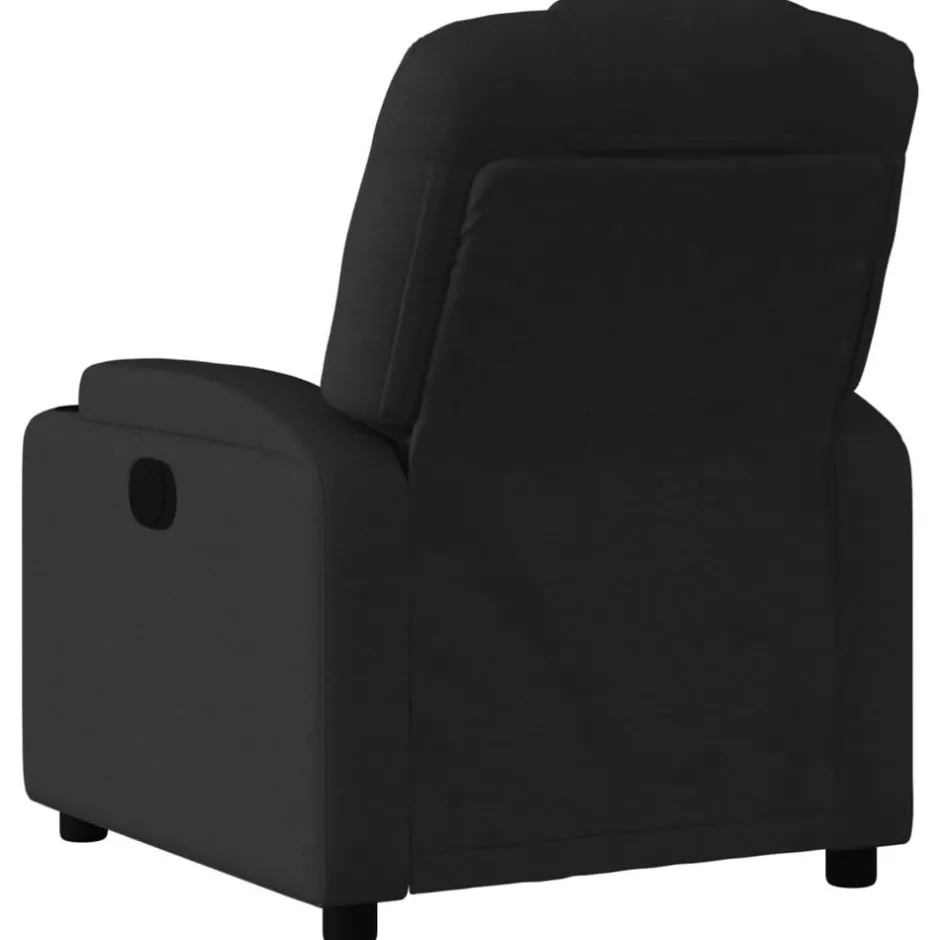 Best vidaXL Fåtölj tyg Svart