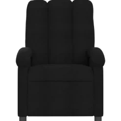New vidaXL Fåtölj tyg Svart