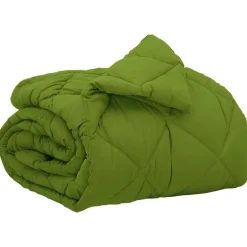 Best vidaXL Full Års-Duvet 135 x 200 cm Mikrofiber Grön