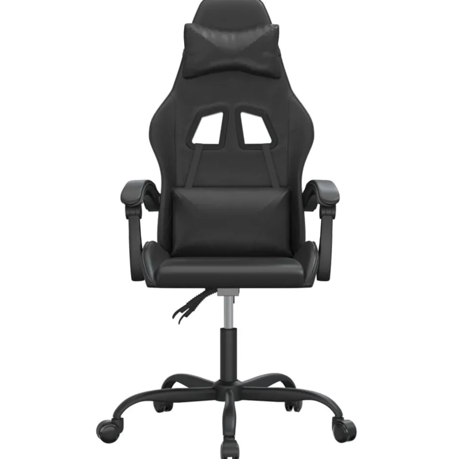 Hot vidaXL Gamingstol konstläder Svart
