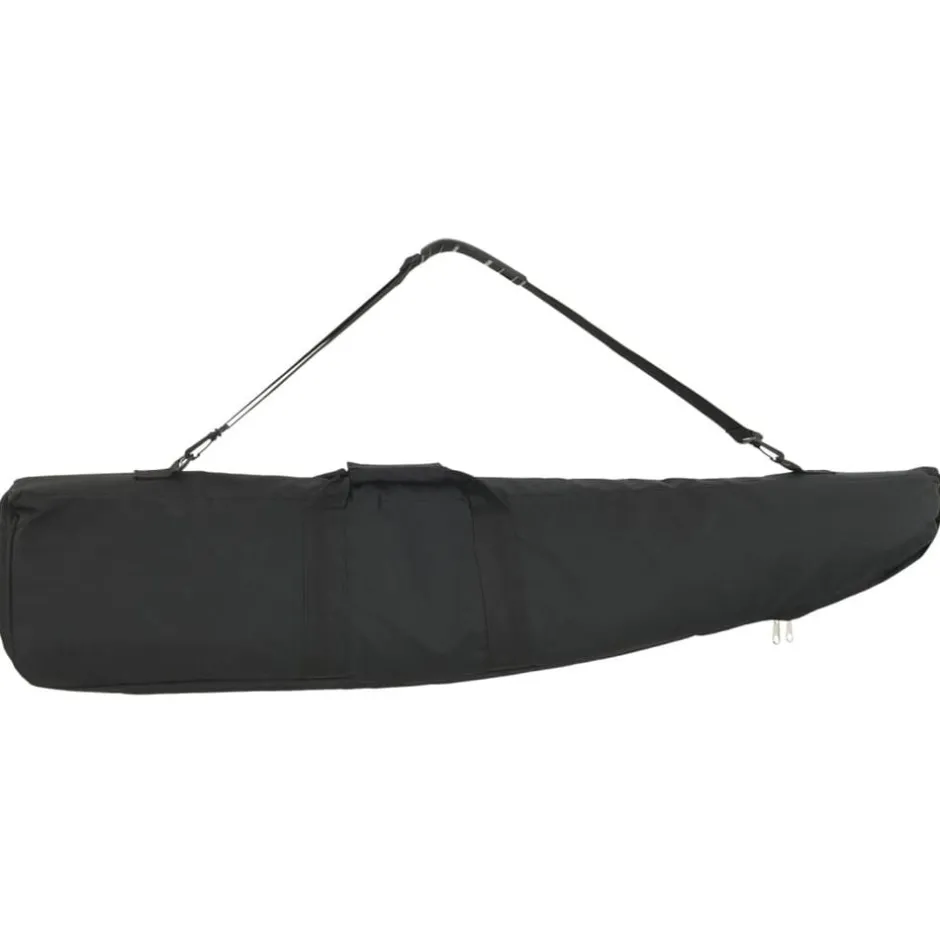 vidaXL Gevärsväska med axelrem 120 cm oxford-tyg Svart
