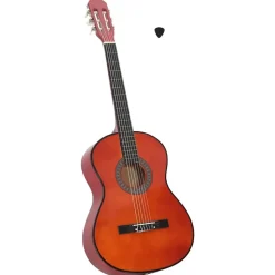 vidaXL Gitarr för nybörjare klassisk 4/4 39" amerikansk lind
