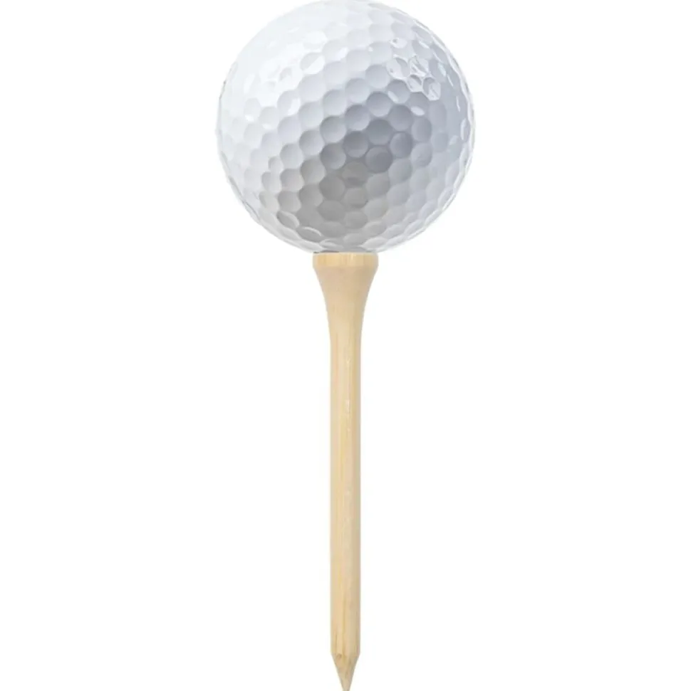 vidaXL Golfpeggar 1000 st 83 mm bambu