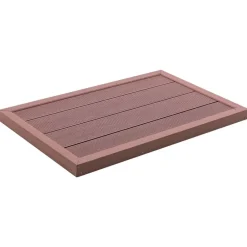 Discount vidaXL Golv till utedusch 101x63x5,5 cm WPC Brun