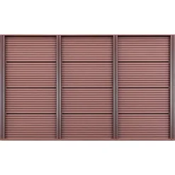 Discount vidaXL Golv till utedusch 101x63x5,5 cm WPC Brun