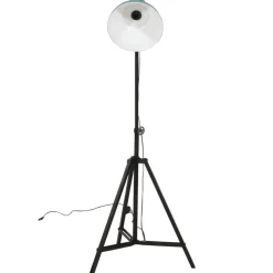 vidaXL Golvlampa 25 W nött blå 61x61x90/150 cm E27