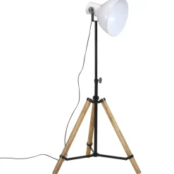 Best vidaXL Golvlampa 25 W 75x75x90-150 cm E27 Vit
