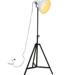 vidaXL Golvlampa 25 W 61x61x90/150 cm E27 Vit