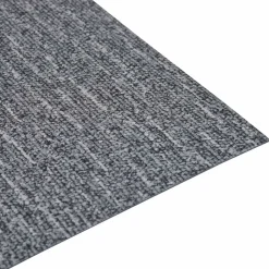 vidaXL Golvplankor 5,11 m² 55 pcs PVC Vitt och Grått