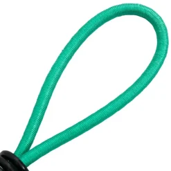 vidaXL Gummistroppar med krok 20 st 15 cm