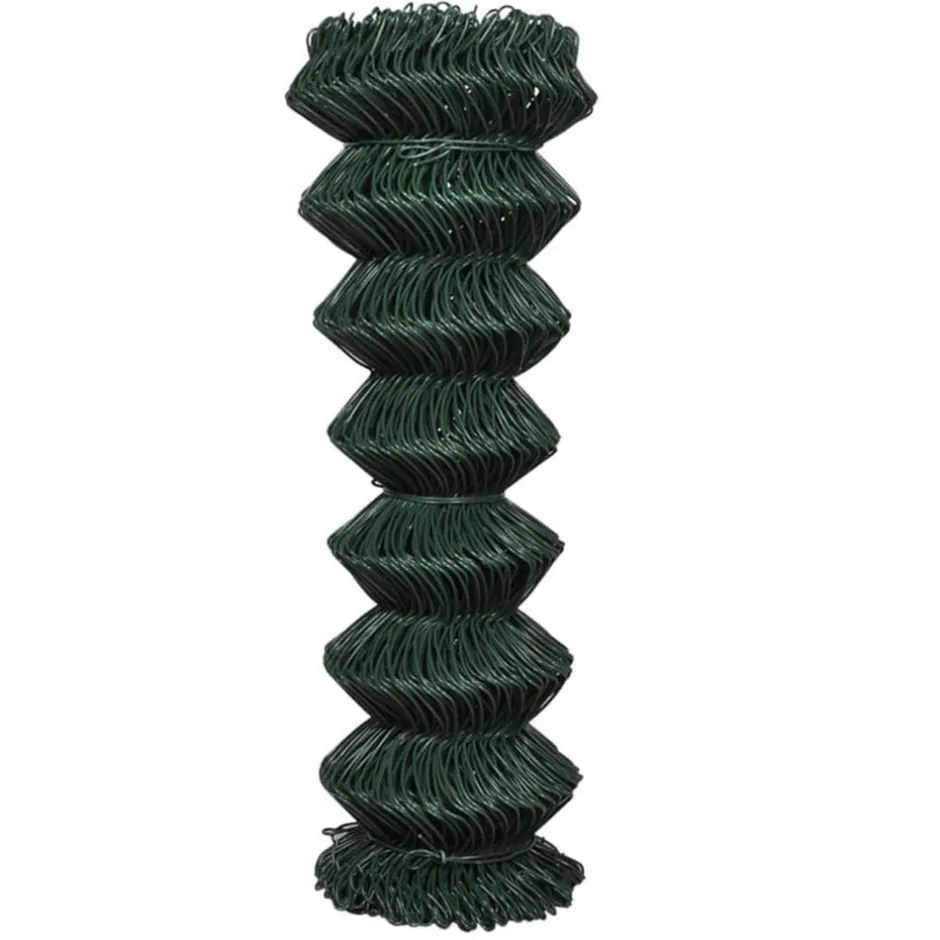 Clearance vidaXL Gunnebostängsel stål 1,25x15 m Grön