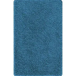 Hot vidaXL Halkfri Badmatta 50 x 80 cm PP Blå