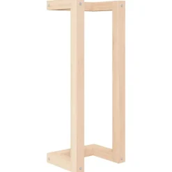 Outlet vidaXL Handduksställ 23x18x60 cm massiv furu Naturfärg