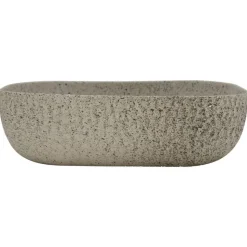vidaXL Handfat grå rektangulär 48x37,5x13,5 cm keramik