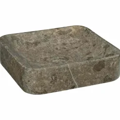 Hot vidaXL Handfat 40x40x10 cm marmor Grå