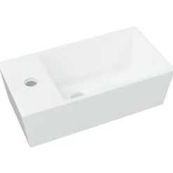 Hot vidaXL Handfat 48x25x15 cm keramik Vit