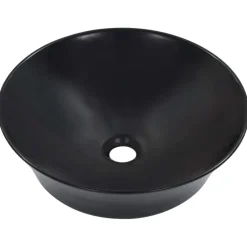 Sale vidaXL Handfat 41x12,5 cm keramik Svart
