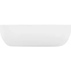 vidaXL Handfat 45,5x32x13 cm keramik vit