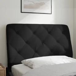 Hot vidaXL Headboard Cushion Black 80 cm Velvet Svart