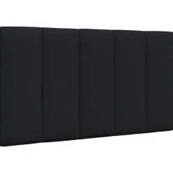 vidaXL Headboard Cushion "Hanko" Black 80 cm Fabric